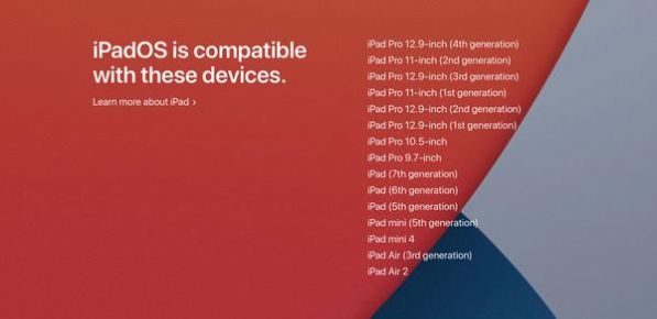 iPadOS 14.3开发者