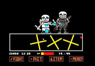 ink sans fight下载锁血版