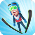 跳台滑雪竞技比赛游戏