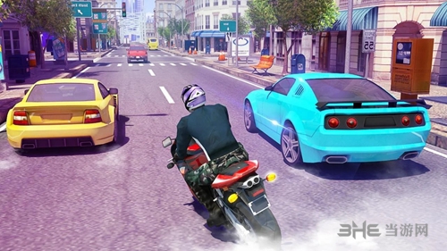 摩托车比赛游戏