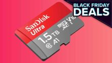 Sandisk 1.5TB MicroSD黑色星期五交易 - 扩展您的蒸汽甲板或Nintendo Switch存储
