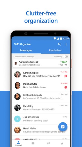 SMS Organizer微软短信管理app