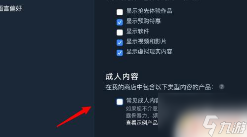 steam商店偏好隐藏项目 如何在Steam中设置显示成人内容