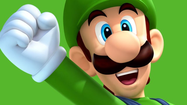超级马里奥64镜头似乎是第一次与Luigi一起炫耀多人游戏模式
