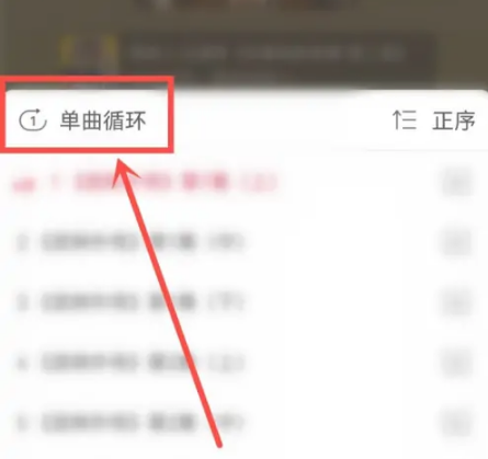 云听app如何单曲循环