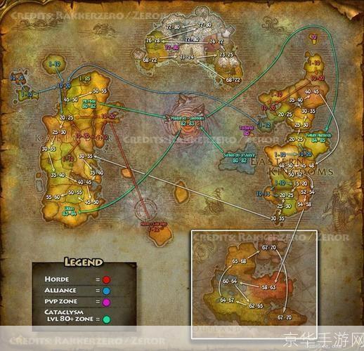 wow 地图:探索魔兽世界：揭秘地图背后的游戏魅力