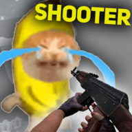 快乐香蕉猫射手攻击（Banana Cat Happy Shooter）