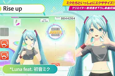 《健身拳击 feat.初音未来》新乐曲介绍影像公布！