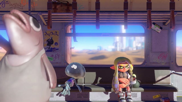 Splatoon 3侧订单DLC拖车在2月发布日期