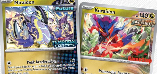 Pokemon TCG Koraidon和Miraidon Promos即将获得百思买和GameStop