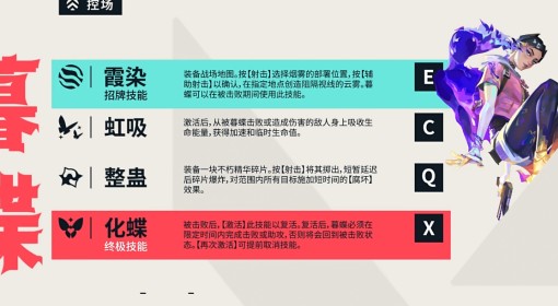 《无畏契约》暮蝶技能效果介绍