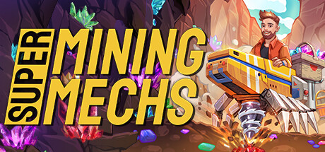 横向滚屏游戏《Super Mining Mechs》Steam页面上架