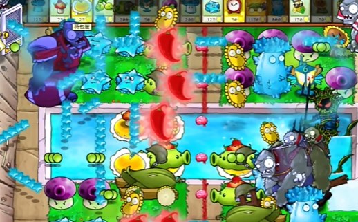 PVZ杂交版益智模式过关斩僵通关流程分享